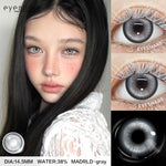 Eyeshare Softlens Madrio Softlens 1Pasang 14.0mm Purple Blue Brown Red Softlens