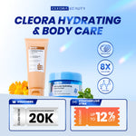 [ORDER NOW!HEMAT 47RB] Cleora Hydrating & Body care - Moisturizer 8x Hyalu & Calendula Pelembab Muka Kering Kusam Skincare Mencerahkan Kulit Dark Spot Whitening Gel Brightening Pemutih Wajah Cream Lotion Handbody Wanita Pria Niacinamide Body Butter BPOM
