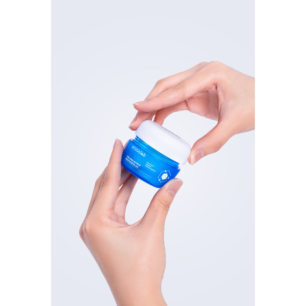 Whitelab Cera-Mug Moisturizer Gel untuk Skin Barrier - Pelembap Kulit Wajah Kering Siang Malam Cera-mug dengan Hyaluronic, Ceramide