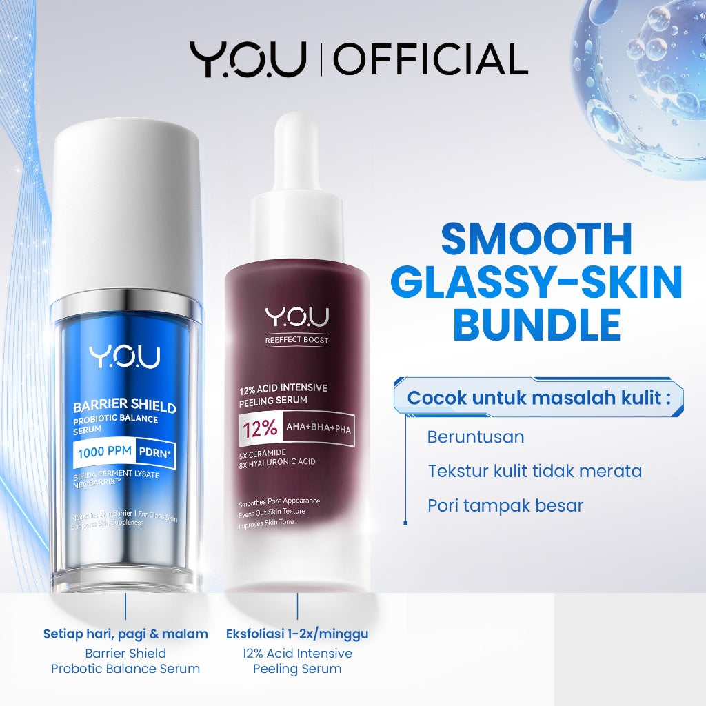 [NEW] Y.O.U BARRIER SHIELD Probiotic Balance Serum 20 ml | Barrier Serum PDRN Glass Skin | 1000pm PDRN | Microbiome | Serum PDRN
