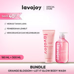 Lavojoy 2in1 Bundle Body Wash All Variants 300ml + Body Serum All Variants180ml | Sabun Mandi Cair Untuk Mencerahkan Dan Melembabkan Kulit | Body Serum Untuk Mencerahkan Dan Melembabkan Kulit