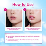 Glowsophy Watermelon Daily Lip SPF 50 PA++++ - Melindungi dari sinar UVB dan UVA, Menjaga bibir tetap lembap, lembut, dan sehat, Kilau natural untuk bibir lembut dan tampak sehat sepanjang hari