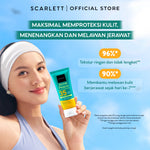 SCARLETT Acne Peace Daily Sunscreen SPF 35 PA++++ – Sunscreen Kulit Berjerawat , Teruji In Vivo , Non Acnegenic Tested , Non Comedogenic Tested, Melawan Jerawat