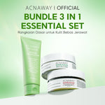ACNAWAY Bundle 4 in 1 Acne Care, Defense & Basic Skincare | Rangkaian Lengkap untuk Kulit Berjerawat & Sensitif facial wash cleanser moisturizer gel moist cream acne spot acne treatment gel mask mugwort masker