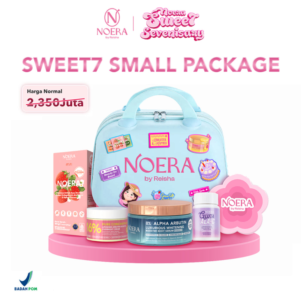 Noera Special Sweet Sevenisary Small Package l  Noera Collagen Drink l Noera Gluta ALA C l Suplemen Kecantikan