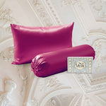 BUNDLE Sarung Bantal dan Guling Set PREMIUM Satin Silk Beauty Boost Pillowcase dan Bolster Case