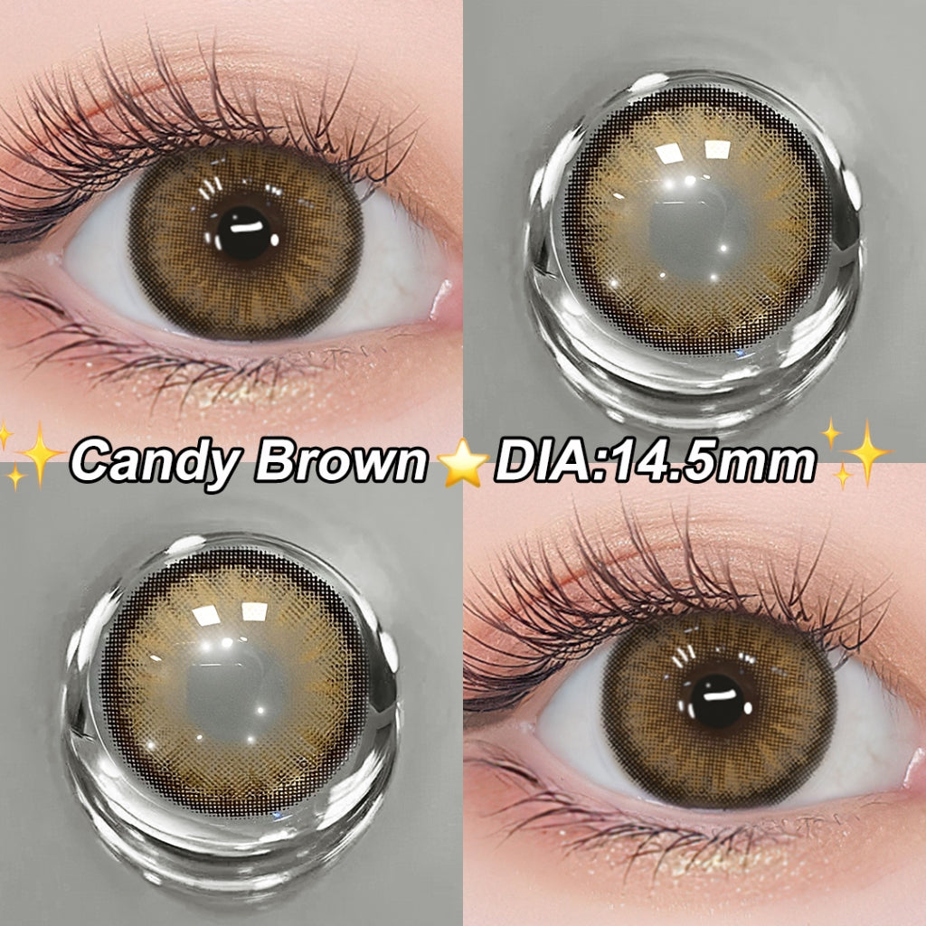 Magister Softlens 16mm Big Eyes Soflen Hitam Coklat Soflens Normal Doll Eyes 1Pair 6Months
