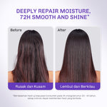 [NEW LAUNCH]  Lavojoy Repair Me Now Hair Mask Iris Garden 250ml | Halus & Berkilau Tanpa Lepek | Multi-Layering Repair With 3×Keratin + 3×Collagen + 15× Amino Complex + Argan + Macadamia Oil + Peptide Hydra-Repair