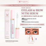 Glowies Serum Bulu Mata Serum Bulu Mata dan Alis Serum Pemanjang Alis dan Bulu Mata 4 ml Water Based Serum tidak perih dimata Bumil Busui Aman