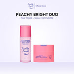 Finally Found You! Bright Balance Kit : Triple Vitamin B-Arrier + Peach + Snail Mucin Intensive Soothing Essence Toner 100mL + Soy Bright! Moisturizer 30gr/Snail Moisturizer 50gr
