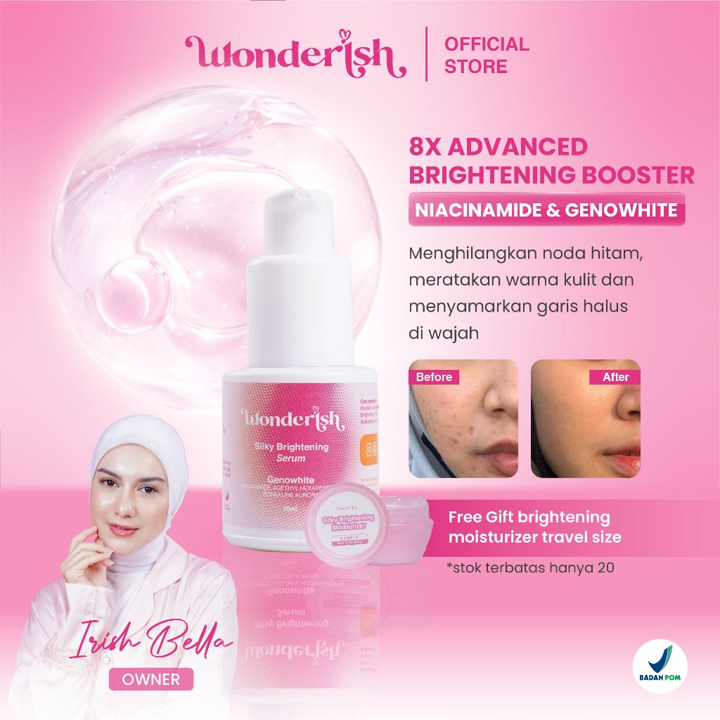 Wonderish Serum - Brightening Silky Repair Your Skin By Irish Bella