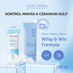 WARDAH Face Wash All Series Acnederm C Defense Lightening Perfect Bright Nature Daily Crystal Secret Renew You Hydra Rose NMF Amino Gel Cleanser Skincare