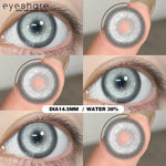 Eyeshare Softlens Madrio Softlens 1Pasang 14.0mm Purple Blue Brown Red Softlens