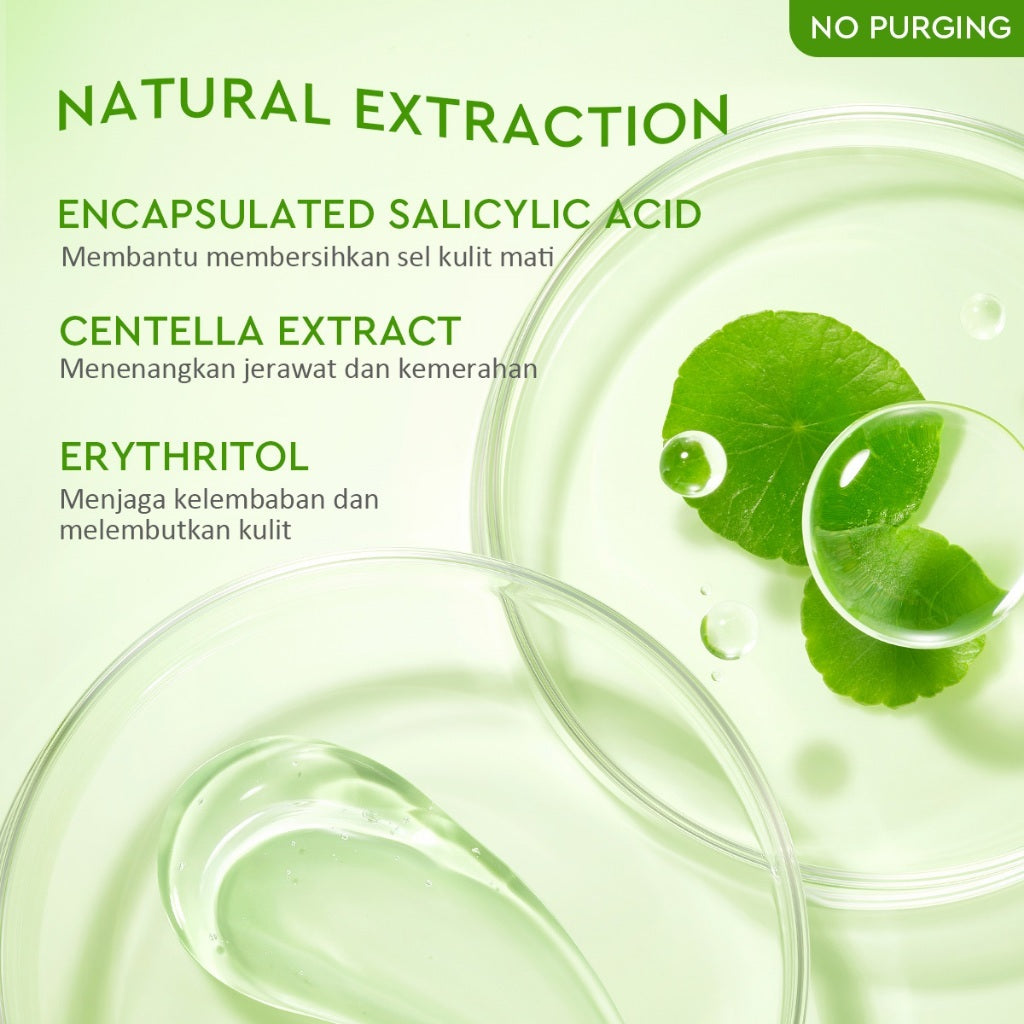 [Big Size]Glad2Glow Centella Salicylic Acid Acne Gel Cleanser 150ml facial wash skincare face wash sabun cuci muka cleansing balm exfoliating exfoliasi wajah sabun muka pembersih wajah merawat serta membantu menenangkan jerawat menenangkan kulit