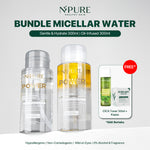 NPURE Bundling Micellar Water / Double Cleansing / Set Micellar Water / Skincare Set / Basic Skincare / Skincare Routine