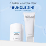 ELFORMULA Intensive CeraHydro Barrier Repair Moisture Gel - Moisturizer Calming Pelembab Wajah Pagi Malam Kulit Cerah Skin Barrier Hyaluronic Acid with CeraHydro + Plant Extract & Ceramide Skincare Oil Control Kulit Kering Iritasi