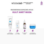 Whitelab 4 pcs Anti Aging Series - Facial Cleanser, Essence Toner, Serum, Moisturizer Paket Skincare