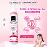 SCARLETT Brightening Facial Wash Untuk Semua Jenis Kulit Membantu untuk Mencerahkan dan Membersihkan Dalam Sekali Bilas dengan Niacinamide Kojic Acid Vitamin E
