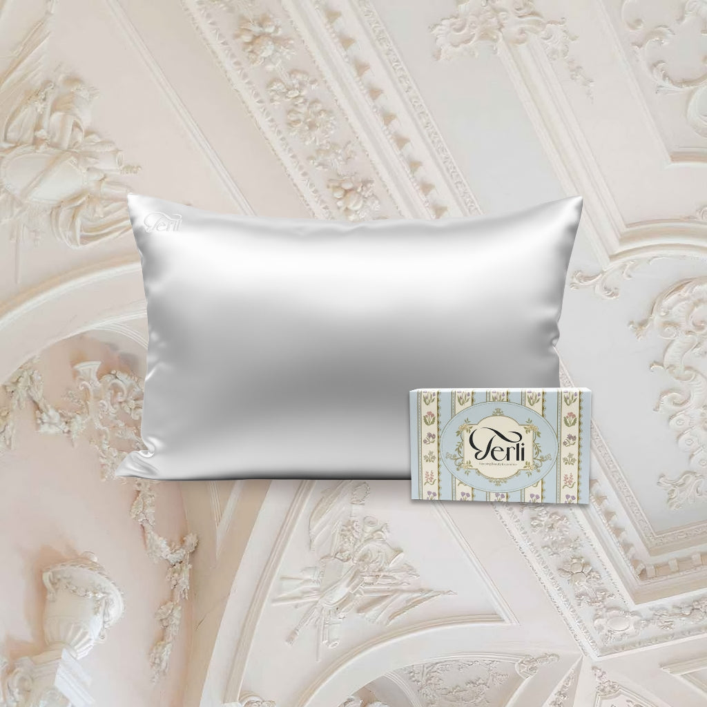 Sarung Bantal PREMIUM Satin Silk Terli Beauty Satin Silk Pillowcase Adem Halus Anti Jerawat Beauty Boost Pillowcase