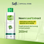 Safi Naturals Micellar Water With Neem 200 ml - TWINPACK