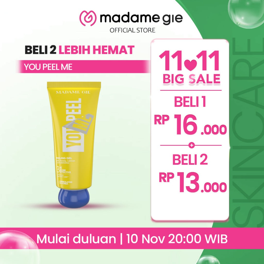 [BELI 2 LEBIH HEMAT]  Madame Gie Madame You Peel Me - Peeling Gel