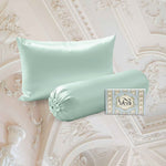 BUNDLE Sarung Bantal dan Guling Set PREMIUM Satin Silk Beauty Boost Pillowcase dan Bolster Case