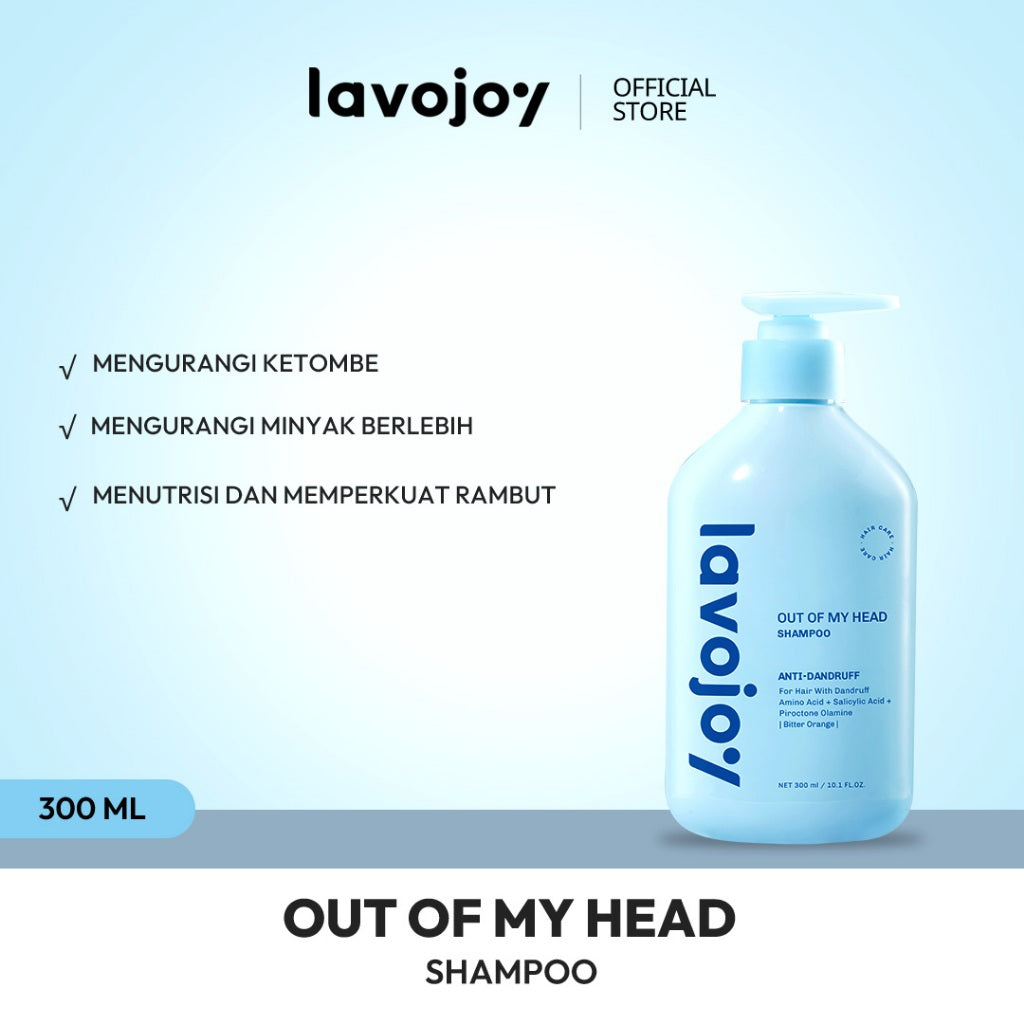 Lavojoy Shampoo Series | dengan Salicylic Acid | Membersihkan Kulit Kepala Dan Rambut | Mengurangi Gatal Kulit Kepala | Mengurangi Minyak Rambut | Membuat Rambut Lembut dan Berkilau