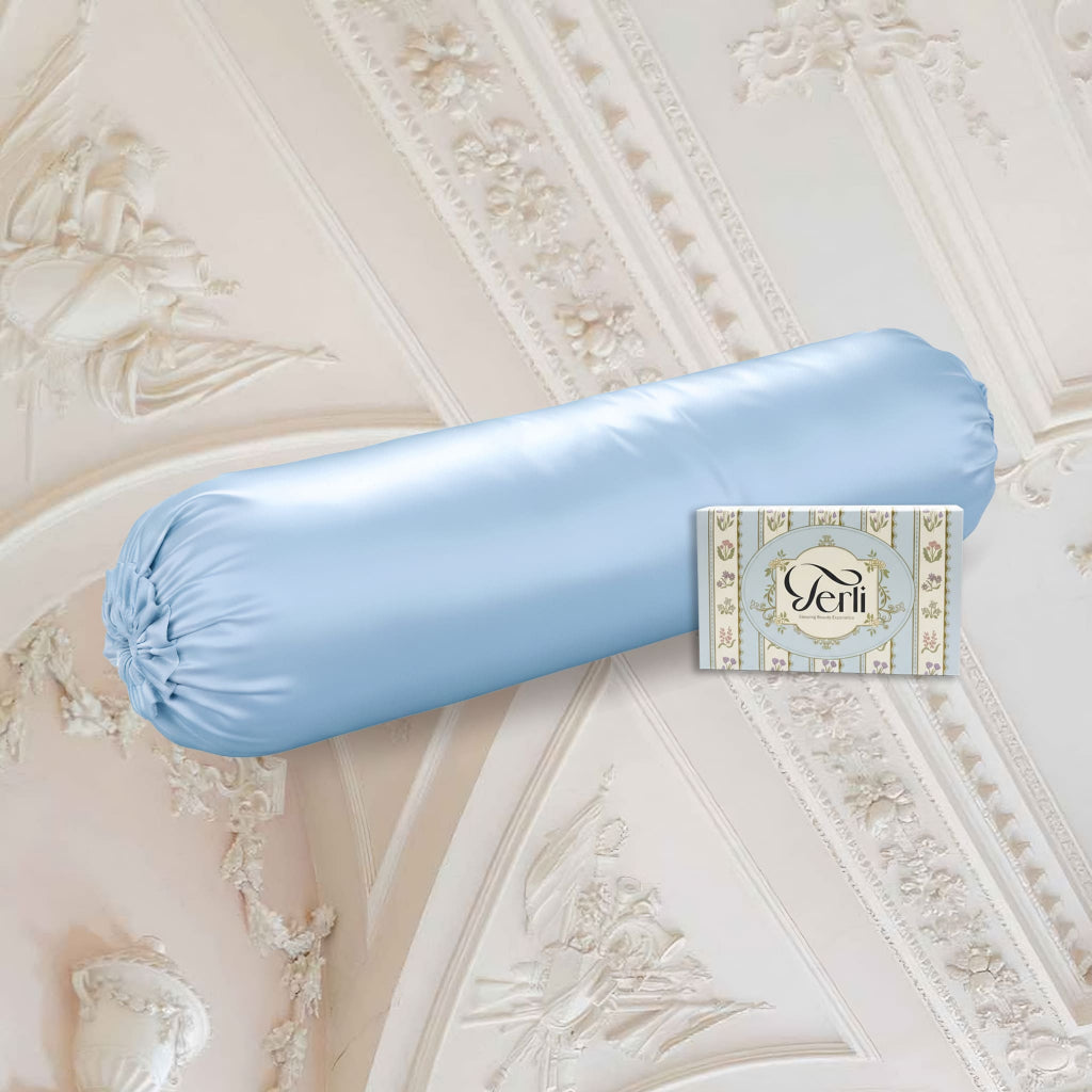 Sarung Guling PREMIUM Satin Silk Terli Beauty Satin Silk Bolster Case Adem Halus Anti Bacterial