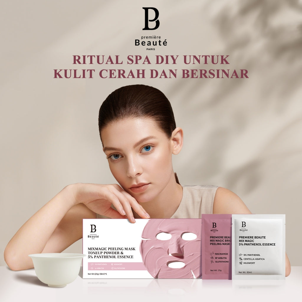 PREMIERE BEAUTE [NEW YEAR GIFT] Mix Magic Clean Sooth & Brightening Peeling Mask Set Soothing Calming Brightening Oil Control Whitening for Acne Prone Skin