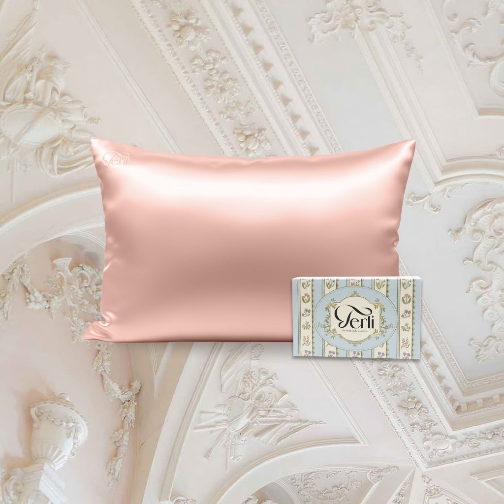 Sarung Bantal PREMIUM Satin Silk Terli Beauty Satin Silk Pillowcase Adem Halus Anti Jerawat Beauty Boost Pillowcase
