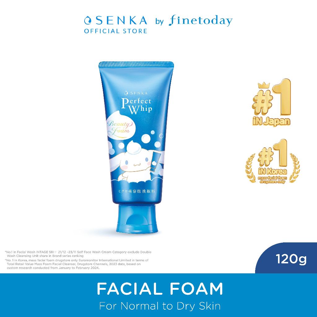 SENKA Perfect Whip Cinnamoroll Edition 120gr