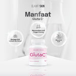 GLUTA C Powder Glutathione Glawfyskin | BPOM | Powder Gluta & Vitamin C