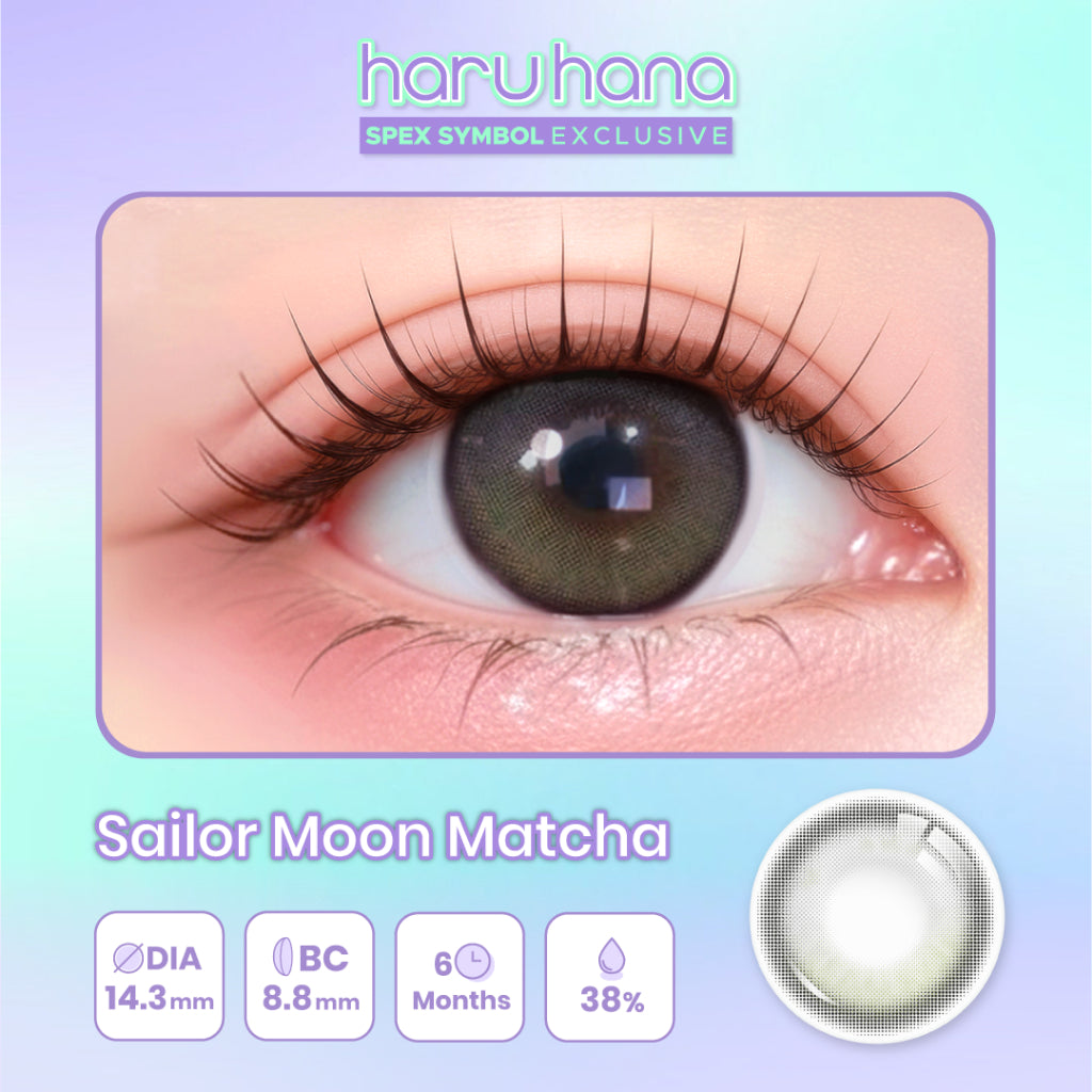 Softlens Spex Symbol HARUHANA - Softlens Sailormoon - Softlens Lisa - Lensa Kontak 14.3mm