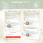 LOOKEYE Softlens My Dolly Eye 20.8mm Softlen Glamours Wedding Lens Blue Violet Hazelbrown Pink Grey Black Normal 0.00 - 10.00 By Pinkinplus