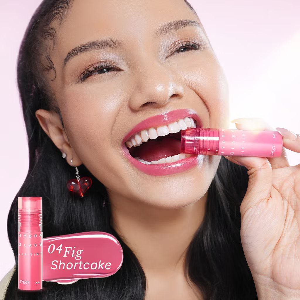 Pixy Hydra Glass Lip Tint Glossy Tahan Lama / Lip Tint Pixy