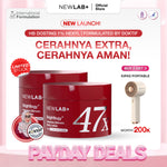 NEWLAB Brightlogy Intensive Ultimate Body Lotion with 1% Hexyl | Body Lotion Pemutih Badan | Handbody | Body Care untuk Mencerahkan |Whitening Lotion