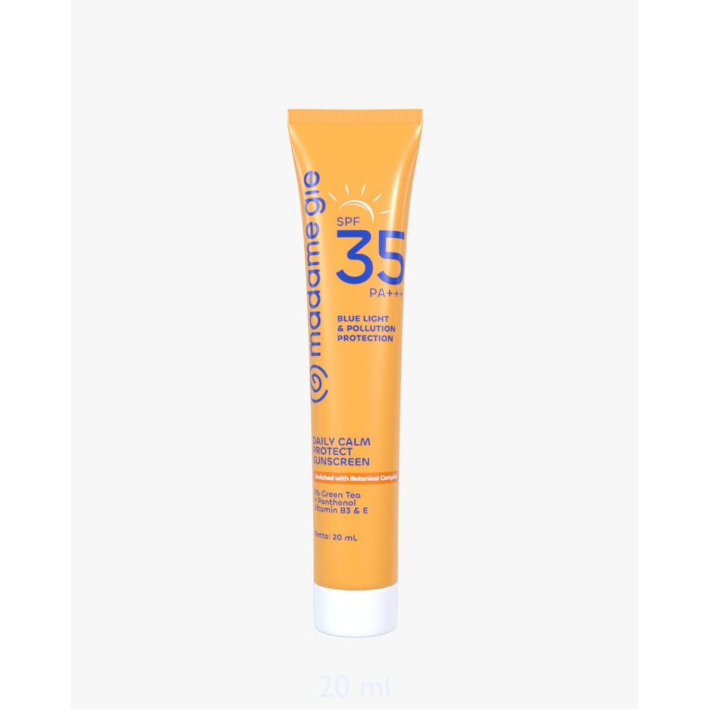 [NEW LAUNCH] Madame Gie Daily Calm Protect Sunscreen SPF 35 PA+++ - Travel Size 20ml