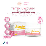 Noera Bundling Night Cream | Moisturizer Bouncy | Tinted Sunscreen 10 Gram | 16% Pure Concentrated Liposome Arbutin Booster Overnight Cream | Krim Malam | Niacinamide | Alpha Arbutin