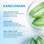 [Hemat 2in1] Cleora Exfoliasi & Bright Bodycare -  3 Minutes & Calendula Skincare Exfoliating Peeling Gel Body Lotion Handbody With Niacinamide Membantu Mengangkat Sel Kulit Mati Scrub Eksfoliasi Muka Brightening Mencerahkan Wajah Wanita Pria Jerawat Acne