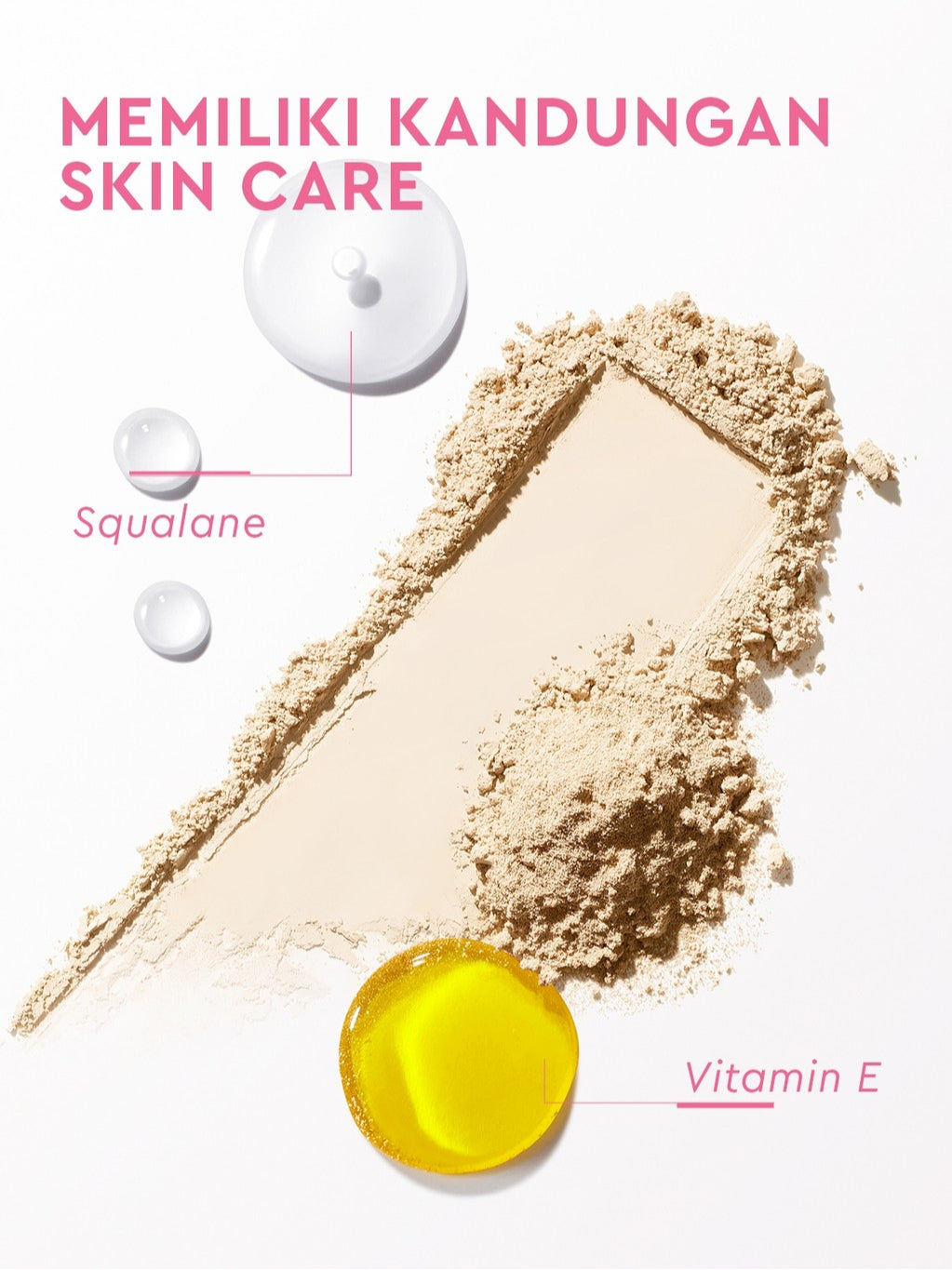 Glad2Glow Perfect Blurring Powder Foundation waterproof setting two way cake TWC Mengandung squalane dan vitamin E concealer pengontrol minyak meratakan warna kulit bantalan udara yang menjaga kelembapan alas bedak krim BB concealer g2glow official store