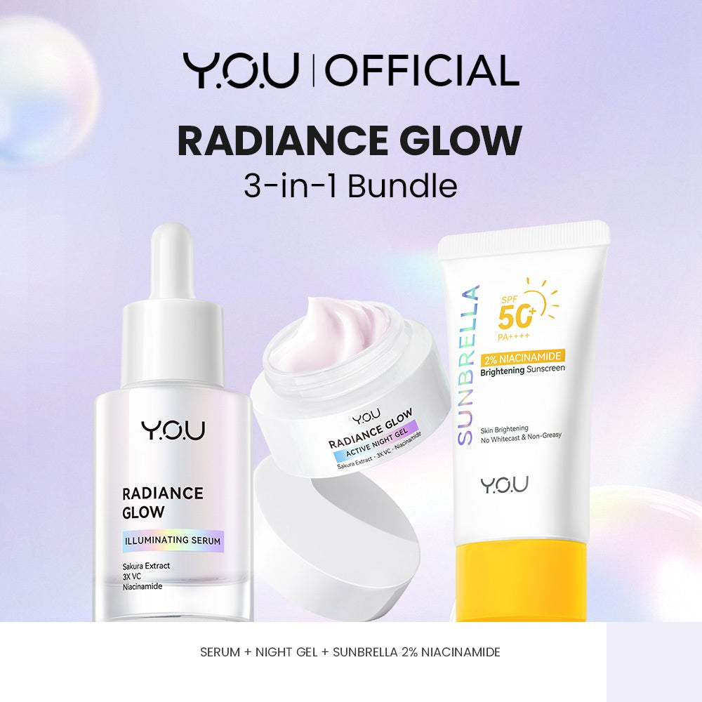 YOU Radiance Glow 3in1 Glowing Routine Value Pack Bundle