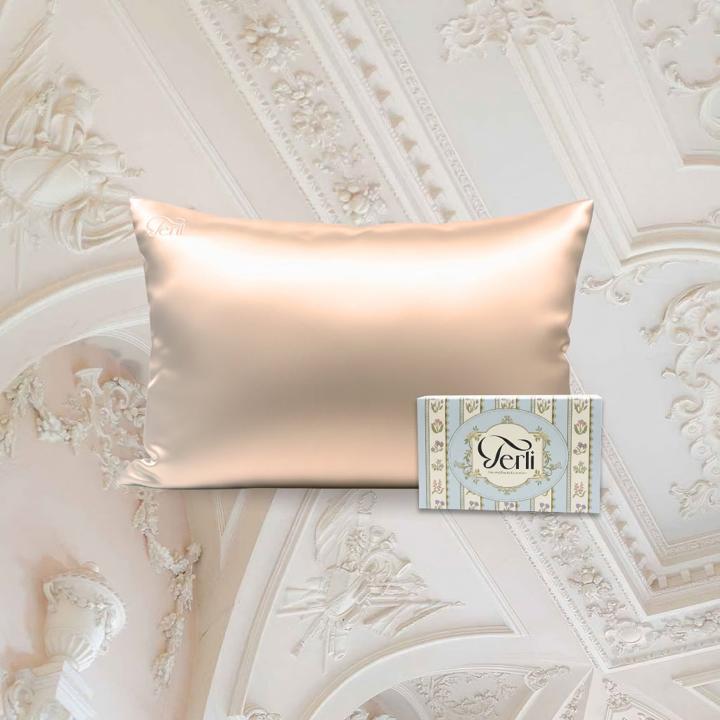 Sarung Bantal PREMIUM Satin Silk Terli Beauty Satin Silk Pillowcase Adem Halus Anti Jerawat Beauty Boost Pillowcase