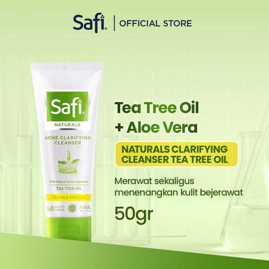 Safi Naturals Clarifying Cleanser Tea Tree Oil 50gr - Foam Cleanser