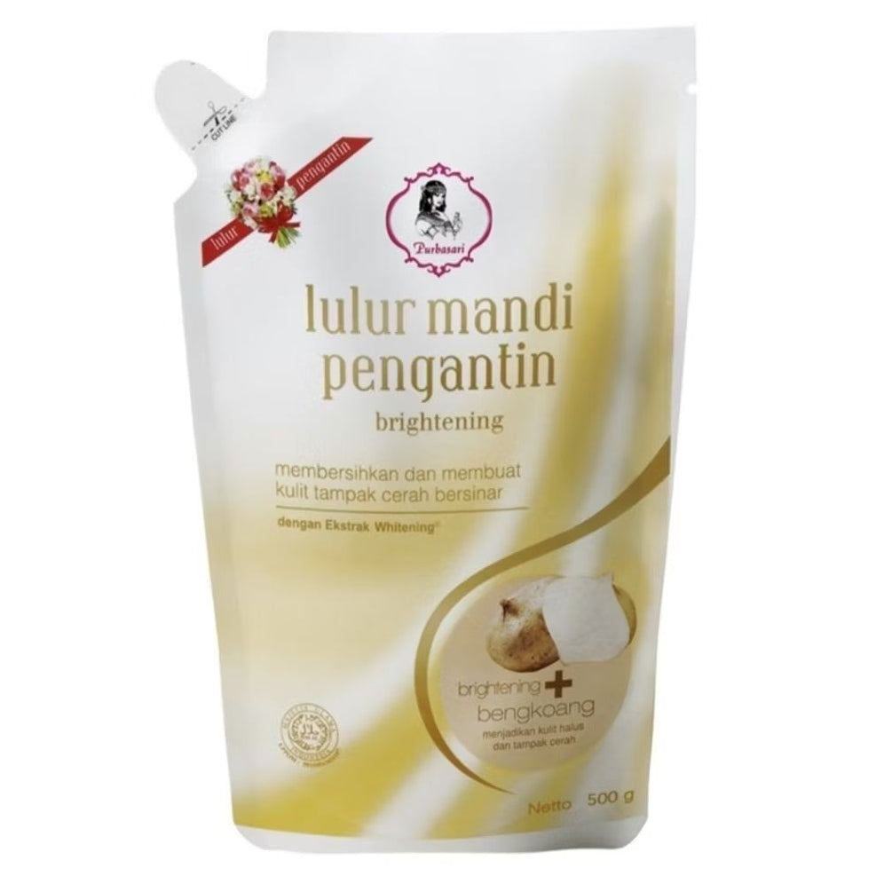 Purbasari Lulur Mandi Pengantin Brightening Bengkoang 500 g