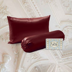 BUNDLE Sarung Bantal dan Guling Set PREMIUM Satin Silk Beauty Boost Pillowcase dan Bolster Case
