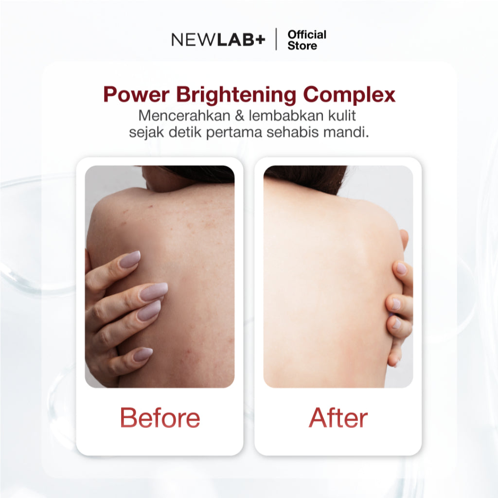 NEWLAB Brightlogy Intensive Ultimate Soap Bar - Sabun Badan Memutihkan &  Mencerahhkan, Meratakan warna kulit dan lembap