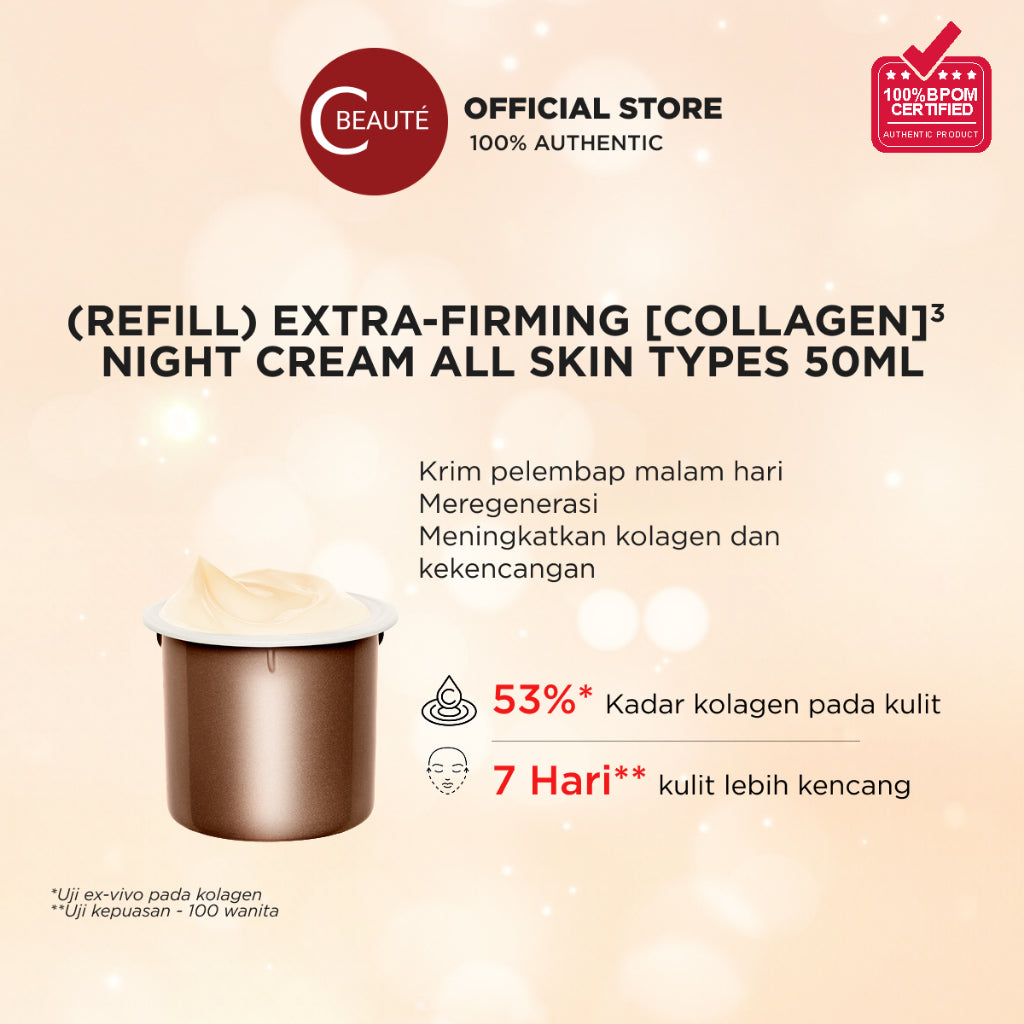 CLARINS Extra Firming Night Cream All Skin Type 50ml - Pelembab/ Krim malam anti aging / pengencang