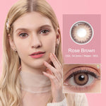 Magister Softlens 14.2mm -14.5mm For Big Eyes Sepasang Normal Lensa kontak warna kadar air 38% soflens