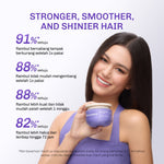 [NEW LAUNCH]  Lavojoy Repair Me Now Hair Mask Iris Garden 250ml | Halus & Berkilau Tanpa Lepek | Multi-Layering Repair With 3×Keratin + 3×Collagen + 15× Amino Complex + Argan + Macadamia Oil + Peptide Hydra-Repair
