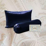 BUNDLE Sarung Bantal dan Guling Set PREMIUM Satin Silk Beauty Boost Pillowcase dan Bolster Case (Standard Size)